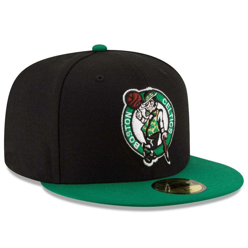 New Era - Boston Celtics Team Color 2Tone 59FIFTY Fitted Hat - Black/Green