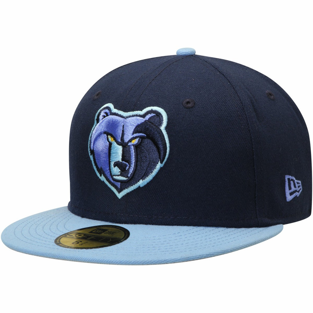 New Era - Memphis Grizzlies Team Color 2Tone 59FIFTY Fitted Hat - Navy/Light Blue