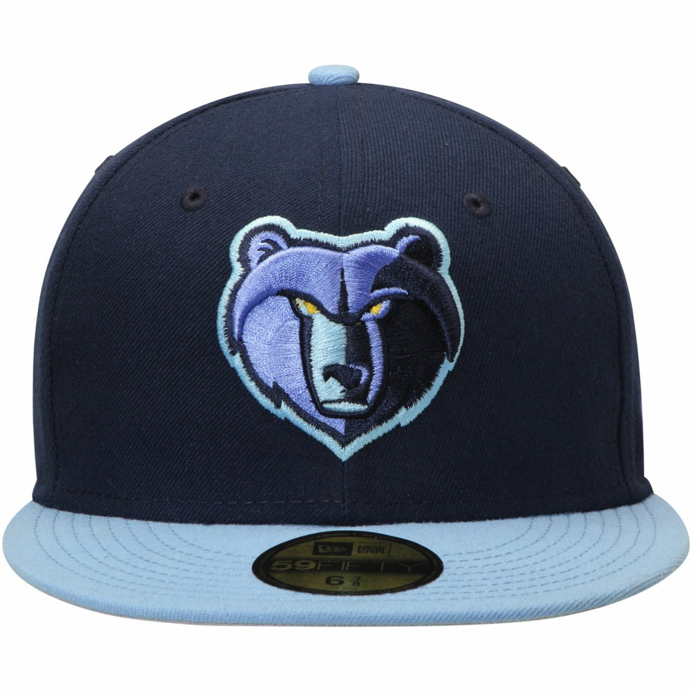 New Era - Memphis Grizzlies Team Color 2Tone 59FIFTY Fitted Hat - Navy/Light Blue