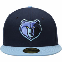 New Era - Memphis Grizzlies Team Color 2Tone 59FIFTY Fitted Hat - Navy/Light Blue