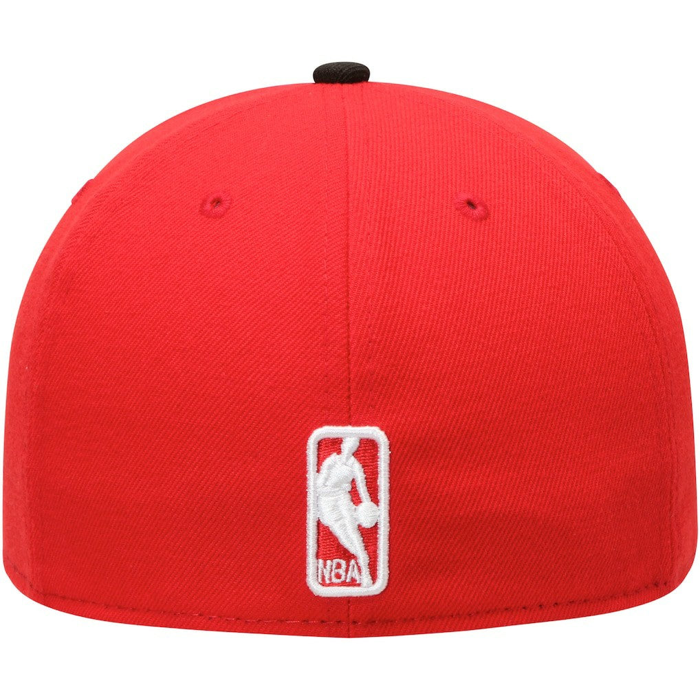 New Era - Atlanta Hawks Team Color 2Tone 59FIFTY Fitted Hat - Red/Black