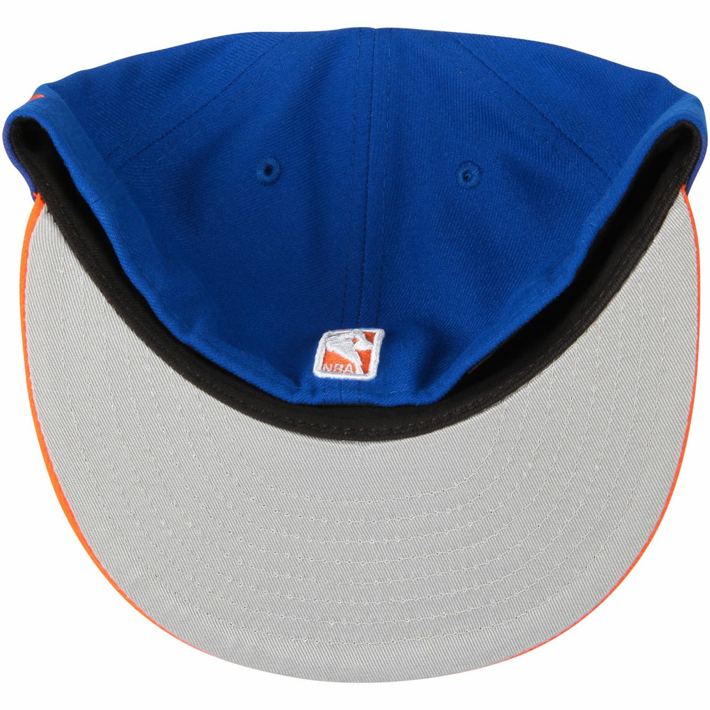 New Era - New York Knicks Team Color 2Tone 59FIFTY Fitted Hat - Royal/Orange