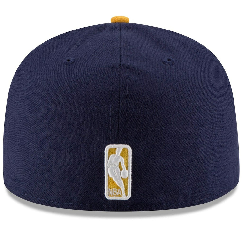 New Era - Indiana Pacers Team Color 2Tone 59FIFTY Fitted Hat - Navy/Yellow