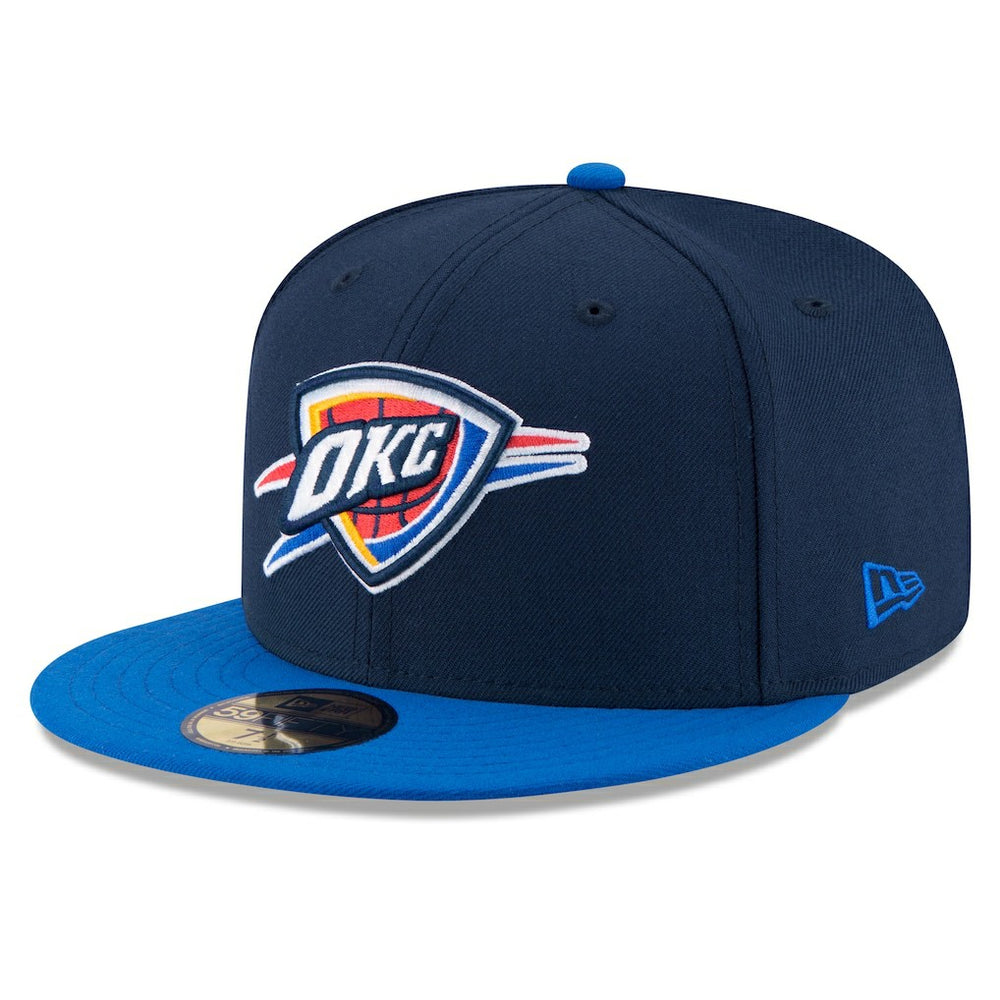 New Era - Oklahoma City Thunder Team Color 2Tone 59FIFTY Fitted Hat - Navy/Royal