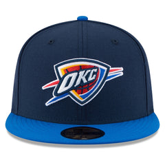 New Era - Oklahoma City Thunder Team Color 2Tone 59FIFTY Fitted Hat - Navy/Royal