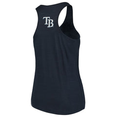 Tampa Bay Rays Soft as a Grape Women's Plus Size Swing for the Fences Racerback Tank Top Lifestyle
