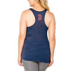 Boston Red Sox Soft as a Grape Women's Plus Size Swing for the Fences Racerback Tank Top for sale