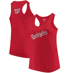 Washington Nationals Soft as a Grape Women's Plus Size Swing for the Fences Racerback Tank Top Online