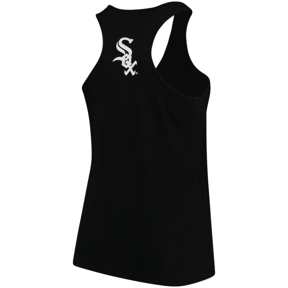 Chicago White Sox Soft as a Grape Women's Plus Size Swing for the Fences Racerback Tank Top discount