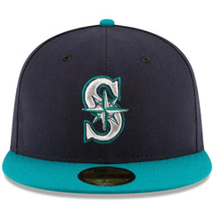 Seattle Mariners New Era Alternate Authentic Collection On Field 59FIFTY Fitted Hat discount