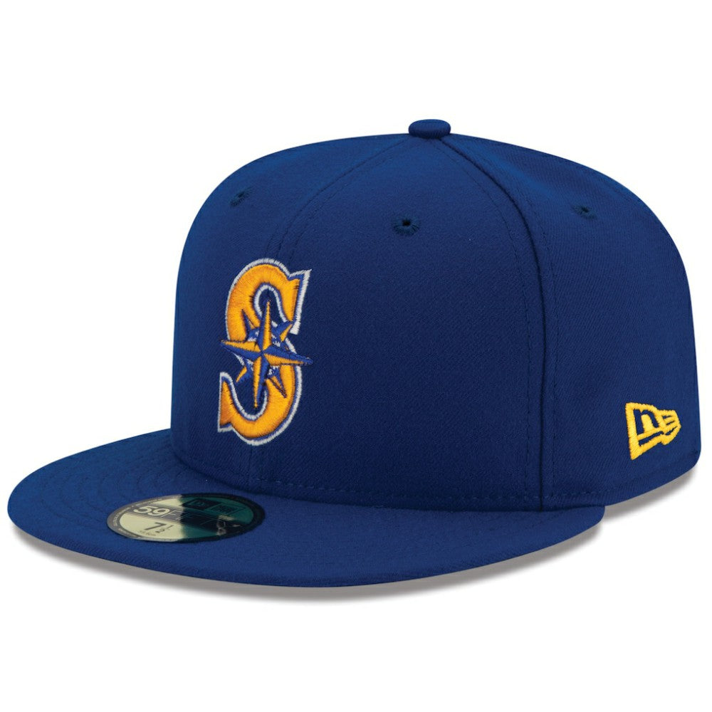 Seattle Mariners New Era Alternate 2 Authentic On Field 59FIFTY Fitted Hat Lifestyle