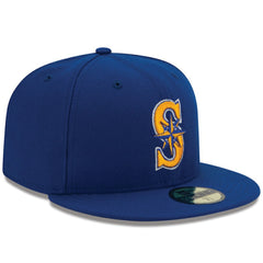 Seattle Mariners New Era Alternate 2 Authentic On Field 59FIFTY Fitted Hat Lifestyle