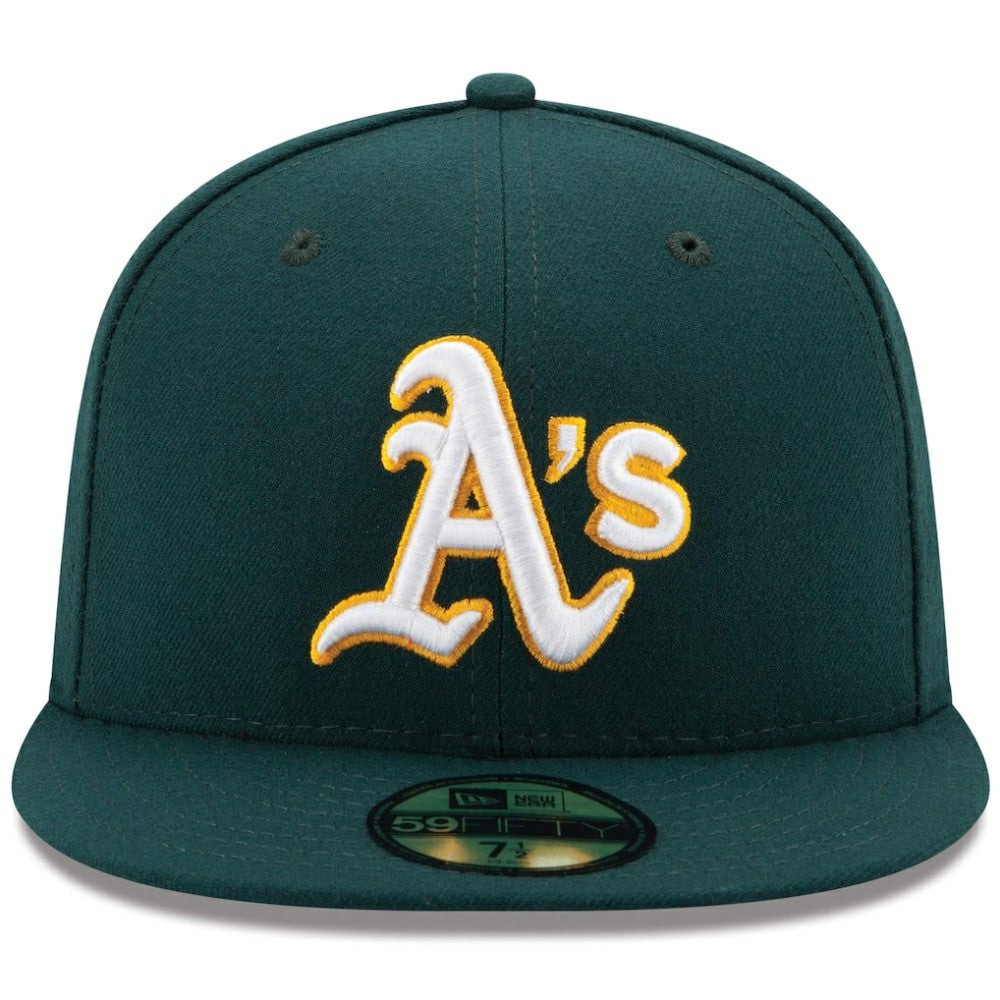 Athletics New Era Road Authentic Collection On Field 59FIFTY Performance Fitted Hat discount