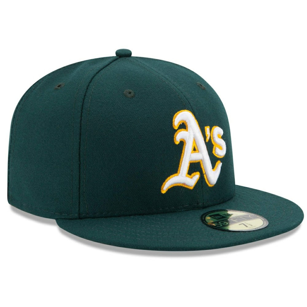 Athletics New Era Road Authentic Collection On Field 59FIFTY Performance Fitted Hat discount