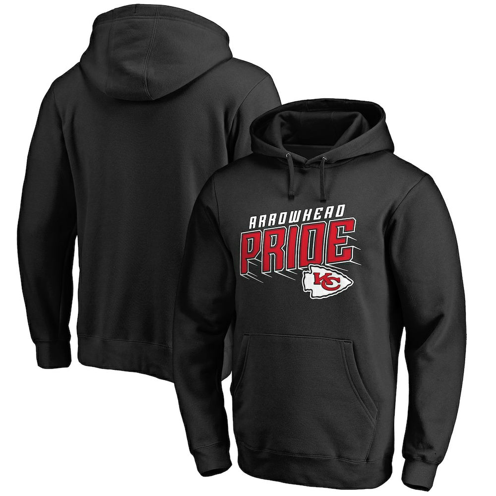 Kansas City Chiefs Hometown Collection Arrowhead Pride Pullover Hoodie Black - NFL