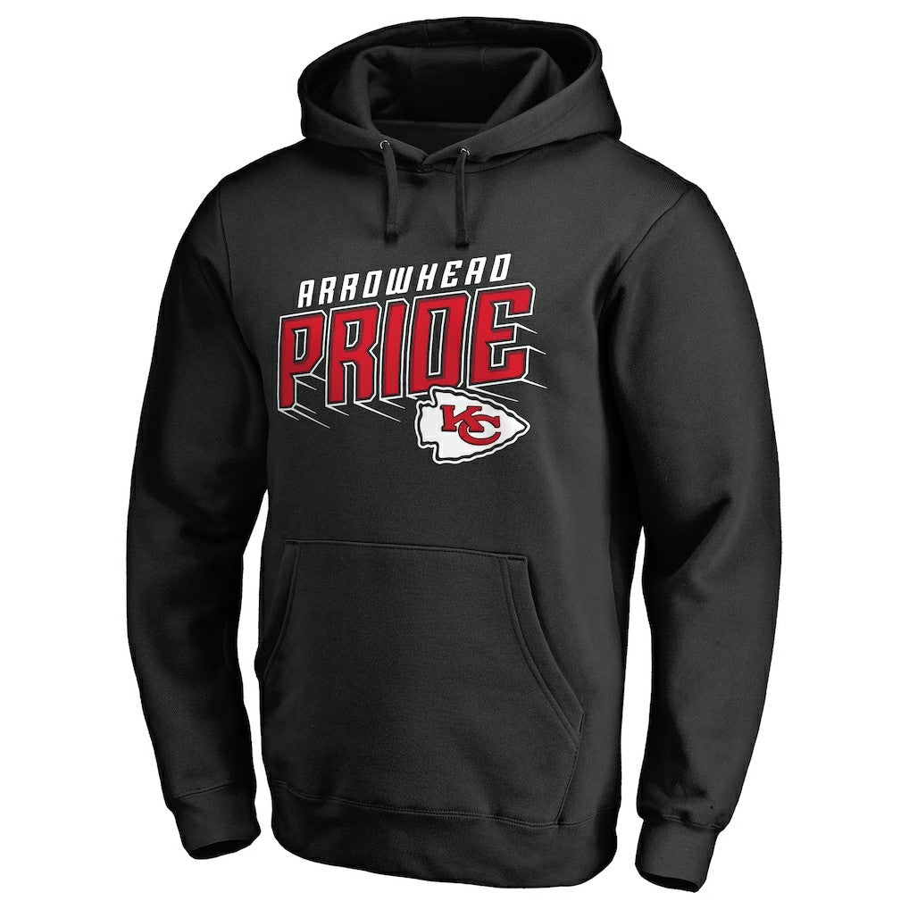 Kansas City Chiefs Hometown Collection Arrowhead Pride Pullover Hoodie Black - NFL