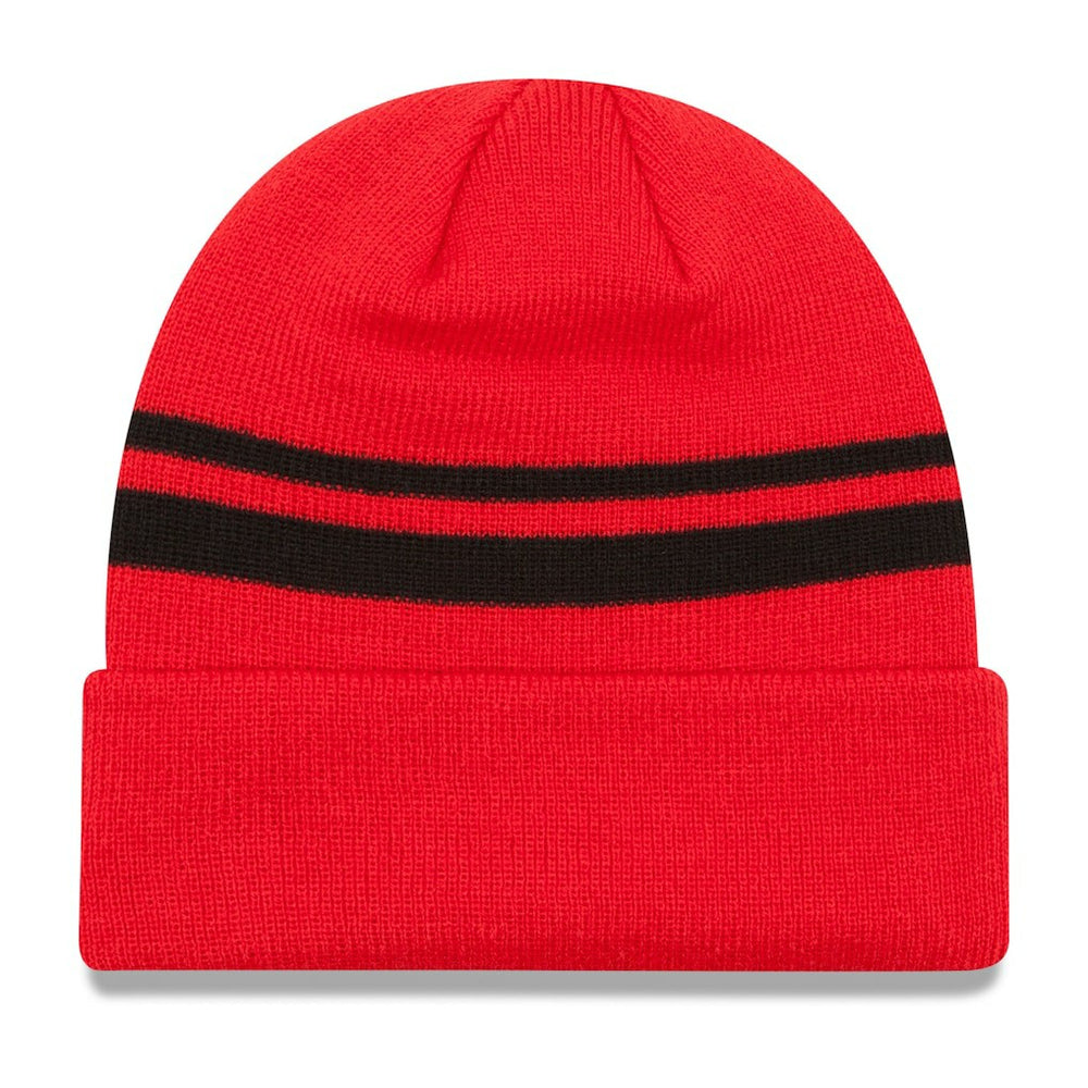 Kansas City Chiefs New Era Team Logo Cuffed Knit Hat Red - NFL