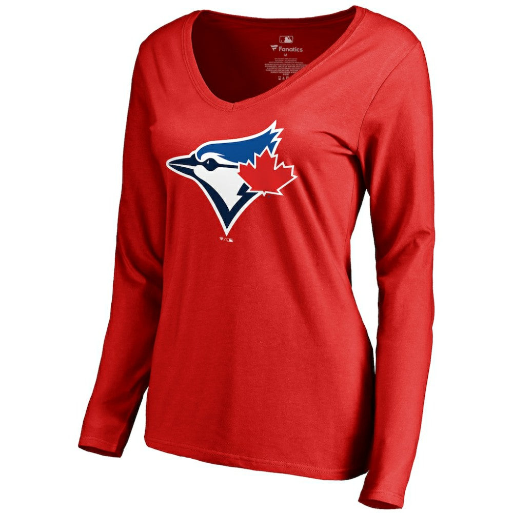 Toronto Blue Jays Women's Logo Long Sleeve T-Shirt Sale