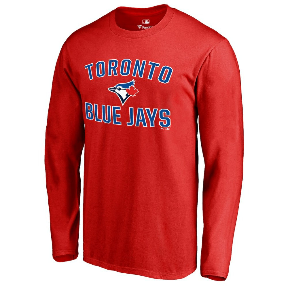 Toronto Blue Jays Wordmark Long Sleeve T-Shirt Lifestyle