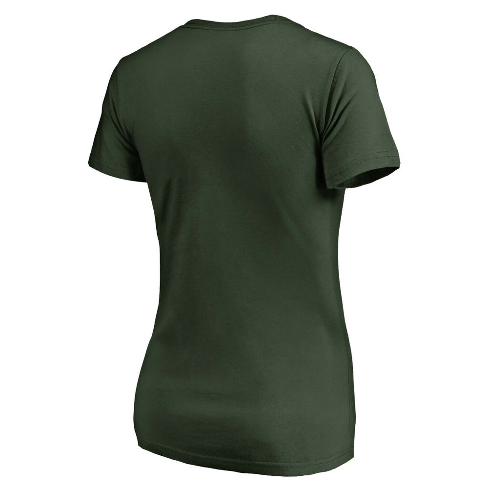 NBA - Milwaukee Bucks Women's Mantra V-Neck T-Shirt - Green
