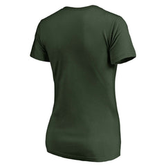 NBA - Milwaukee Bucks Women's Mantra V-Neck T-Shirt - Green