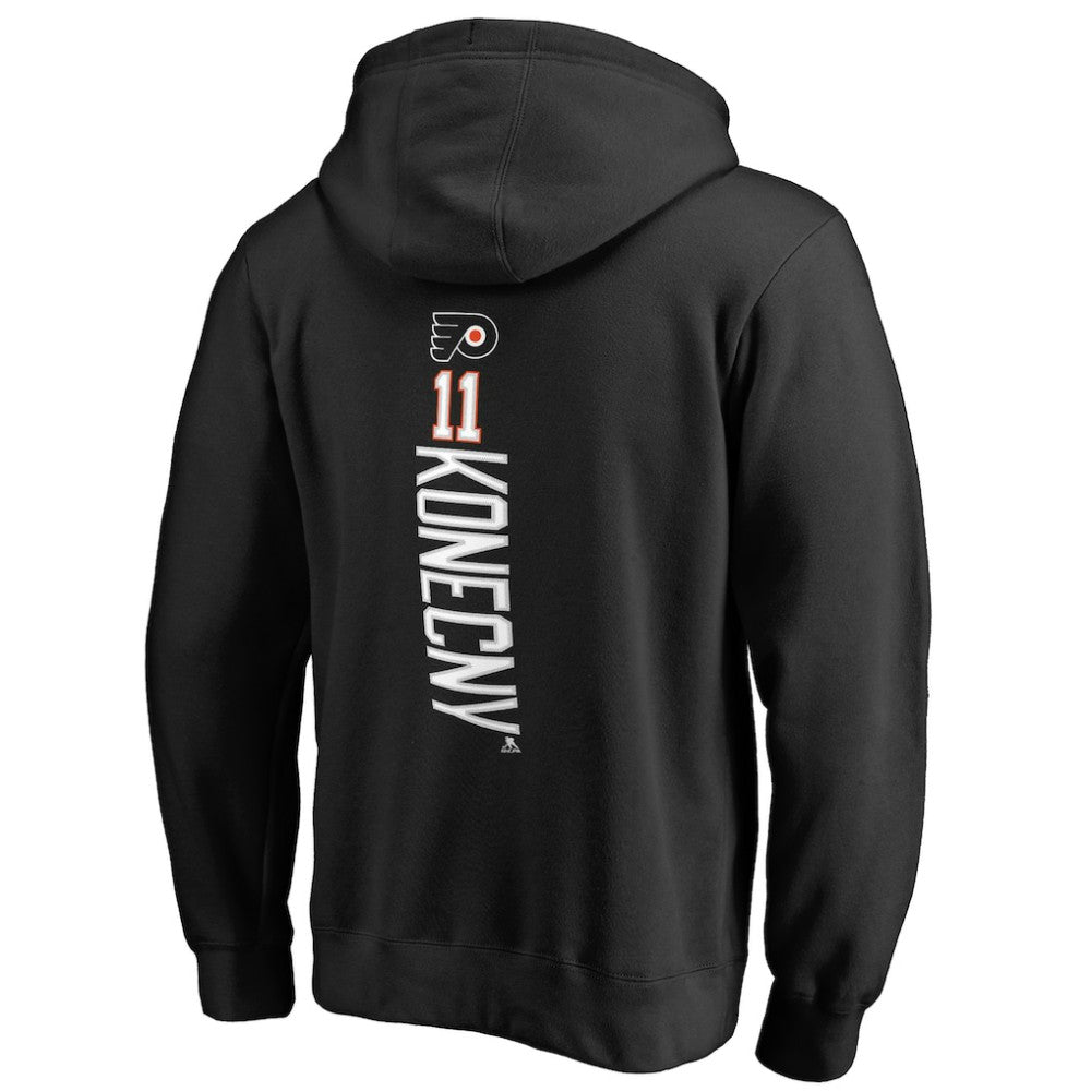 Travis Konecny Philadelphia Flyers - Backer Pullover Hoodie Black