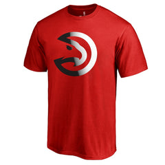 NBA - Atlanta Hawks Gradient Logo T-Shirt - Red