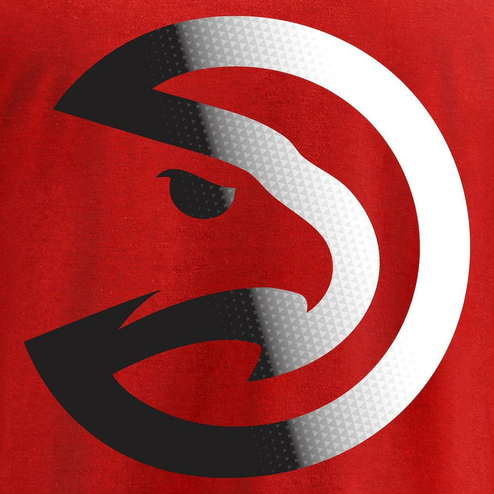 NBA - Atlanta Hawks Gradient Logo T-Shirt - Red
