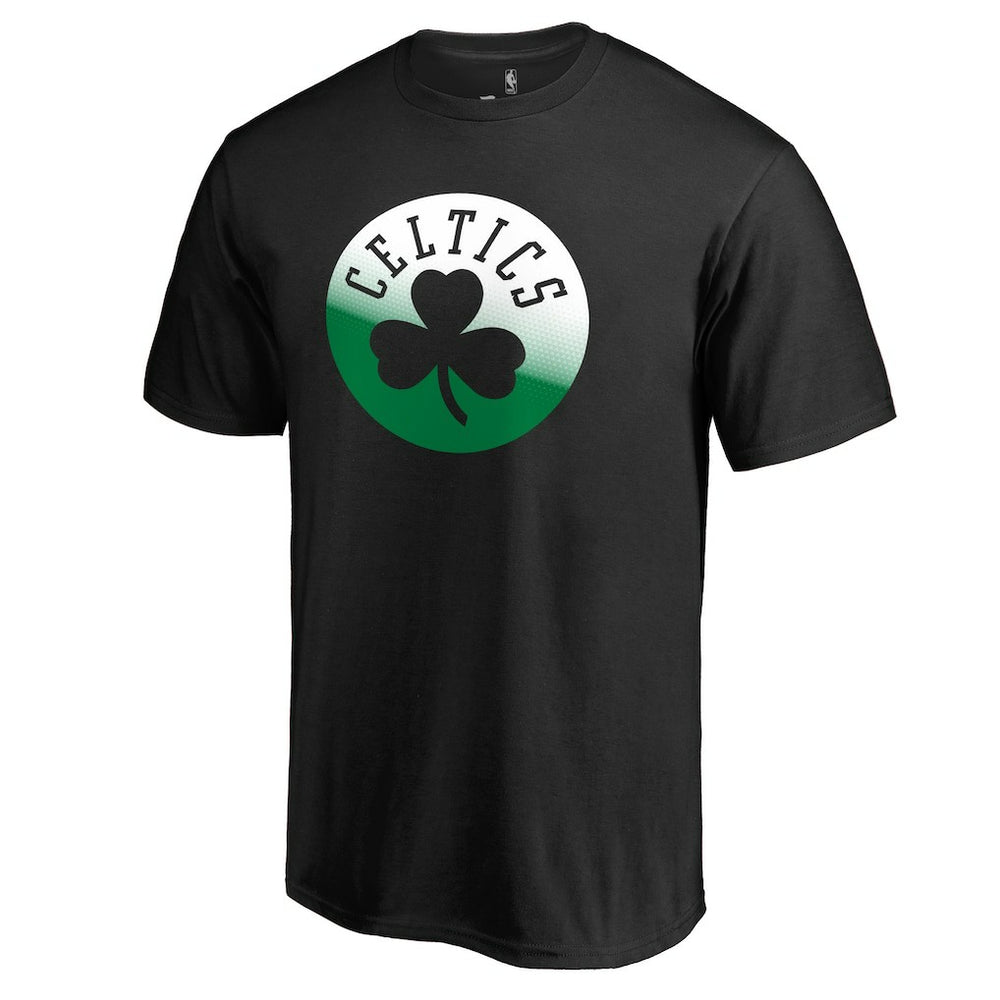 NBA - Boston Celtics Gradient Logo T-Shirt - Black