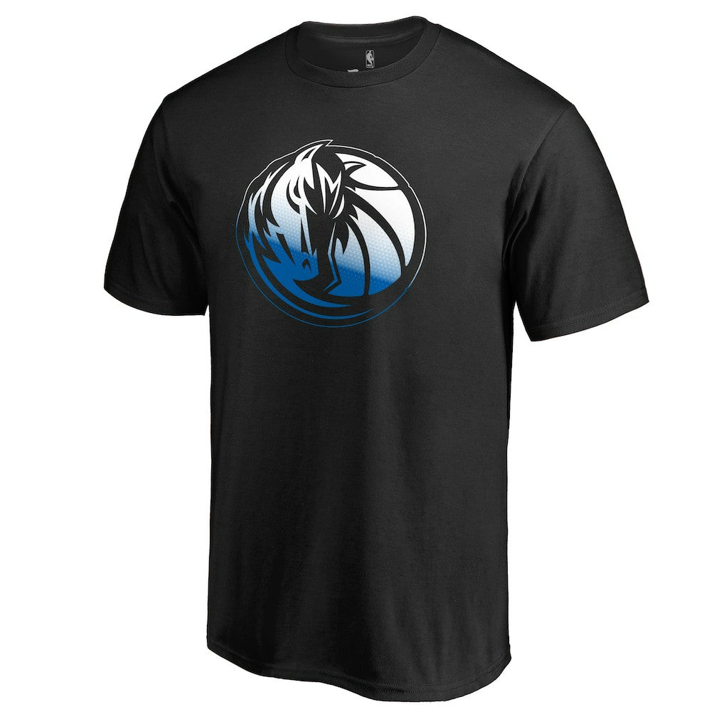 NBA - Dallas Mavericks Gradient Logo T-Shirt - Black