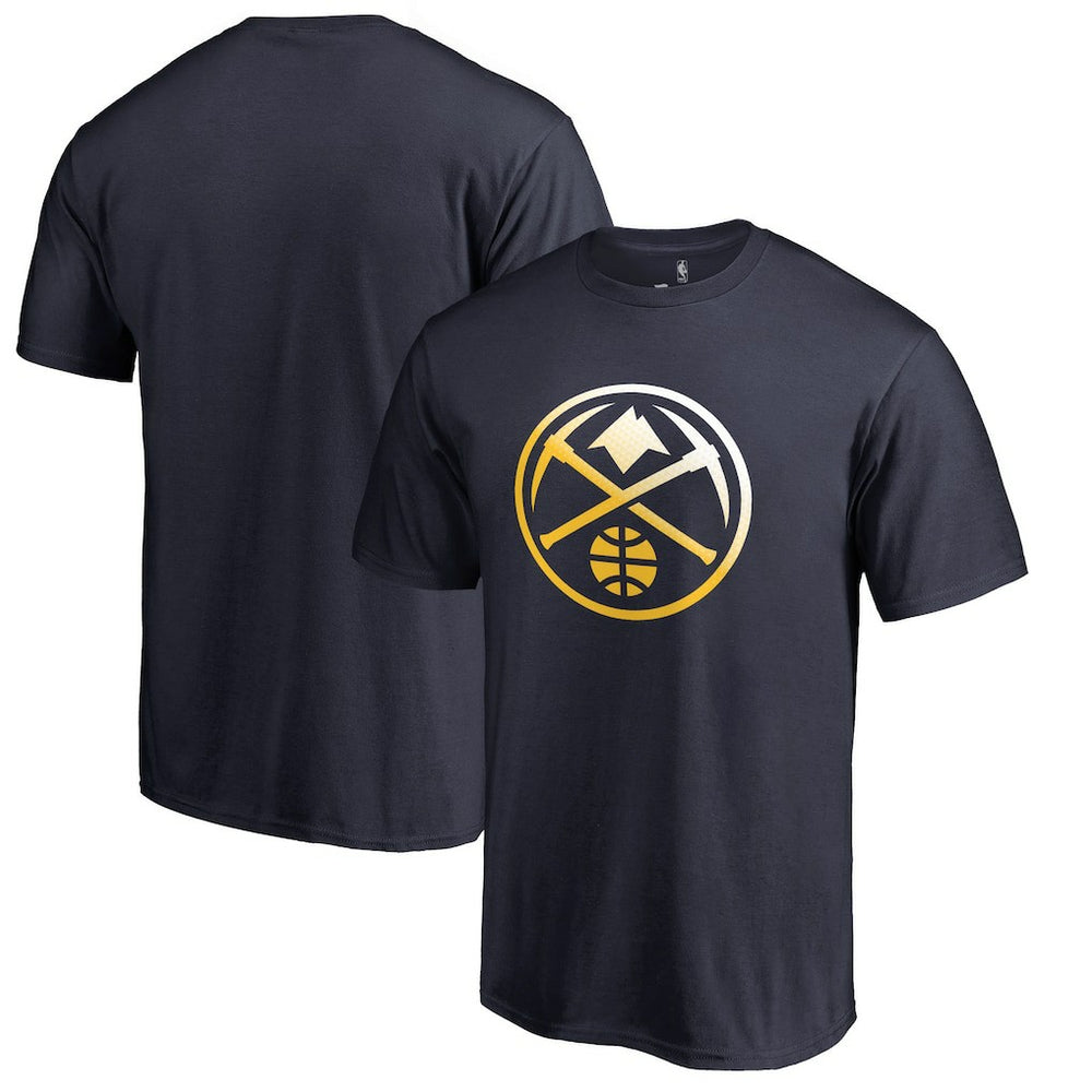 NBA - Denver Nuggets Gradient Logo T-Shirt - Navy