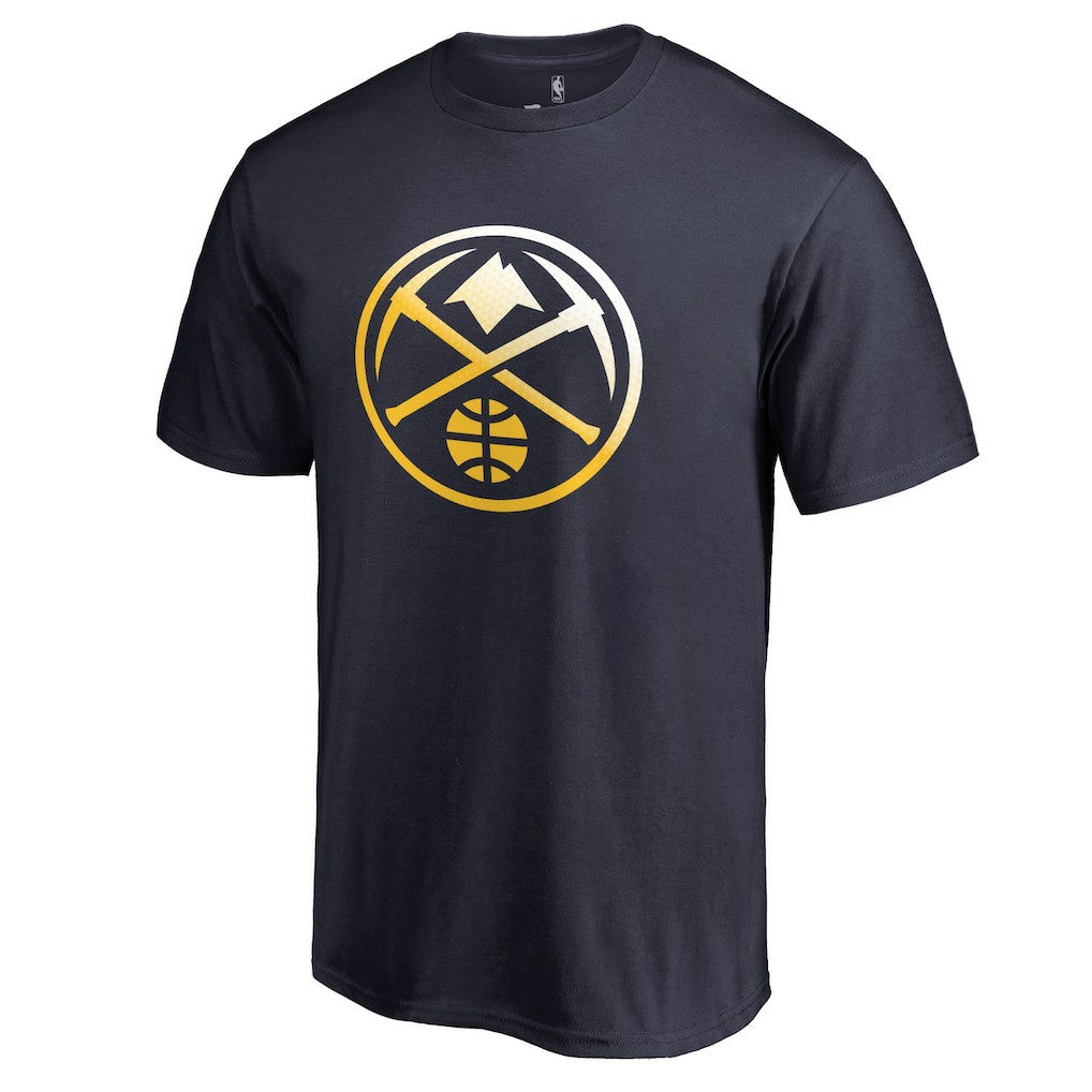 NBA - Denver Nuggets Gradient Logo T-Shirt - Navy