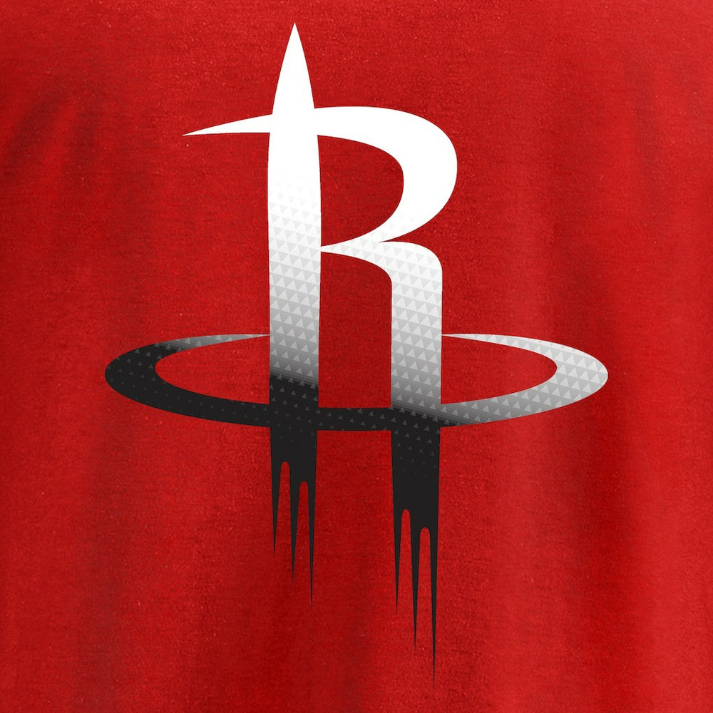 NBA - Houston Rockets Gradient Logo T-Shirt - Red