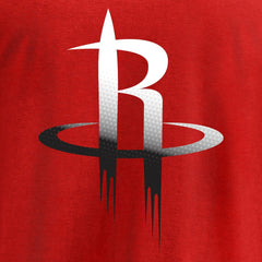 NBA - Houston Rockets Gradient Logo T-Shirt - Red