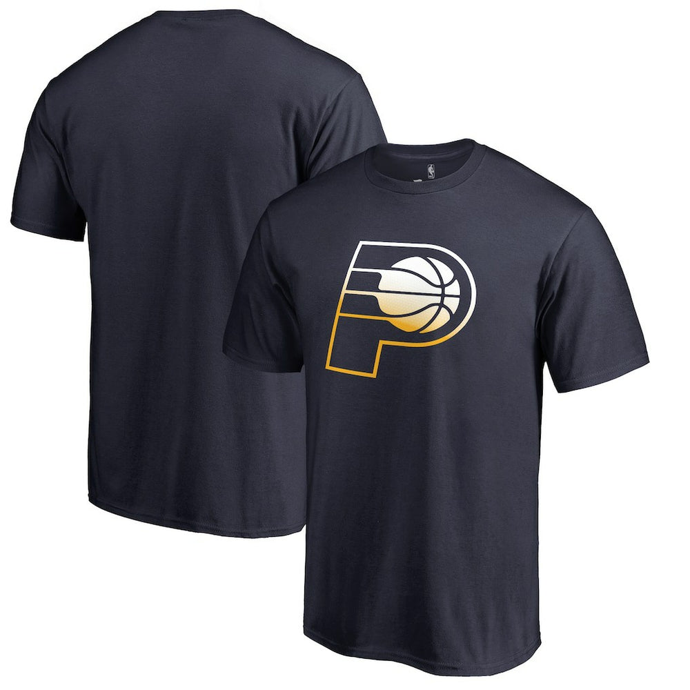 NBA - Indiana Pacers Gradient Logo T-Shirt - Navy