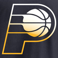 NBA - Indiana Pacers Gradient Logo T-Shirt - Navy
