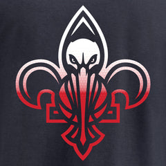 NBA - New Orleans Pelicans Gradient Logo T-Shirt - Navy