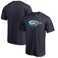 NBA - Oklahoma City Thunder Gradient Logo T-Shirt - Navy