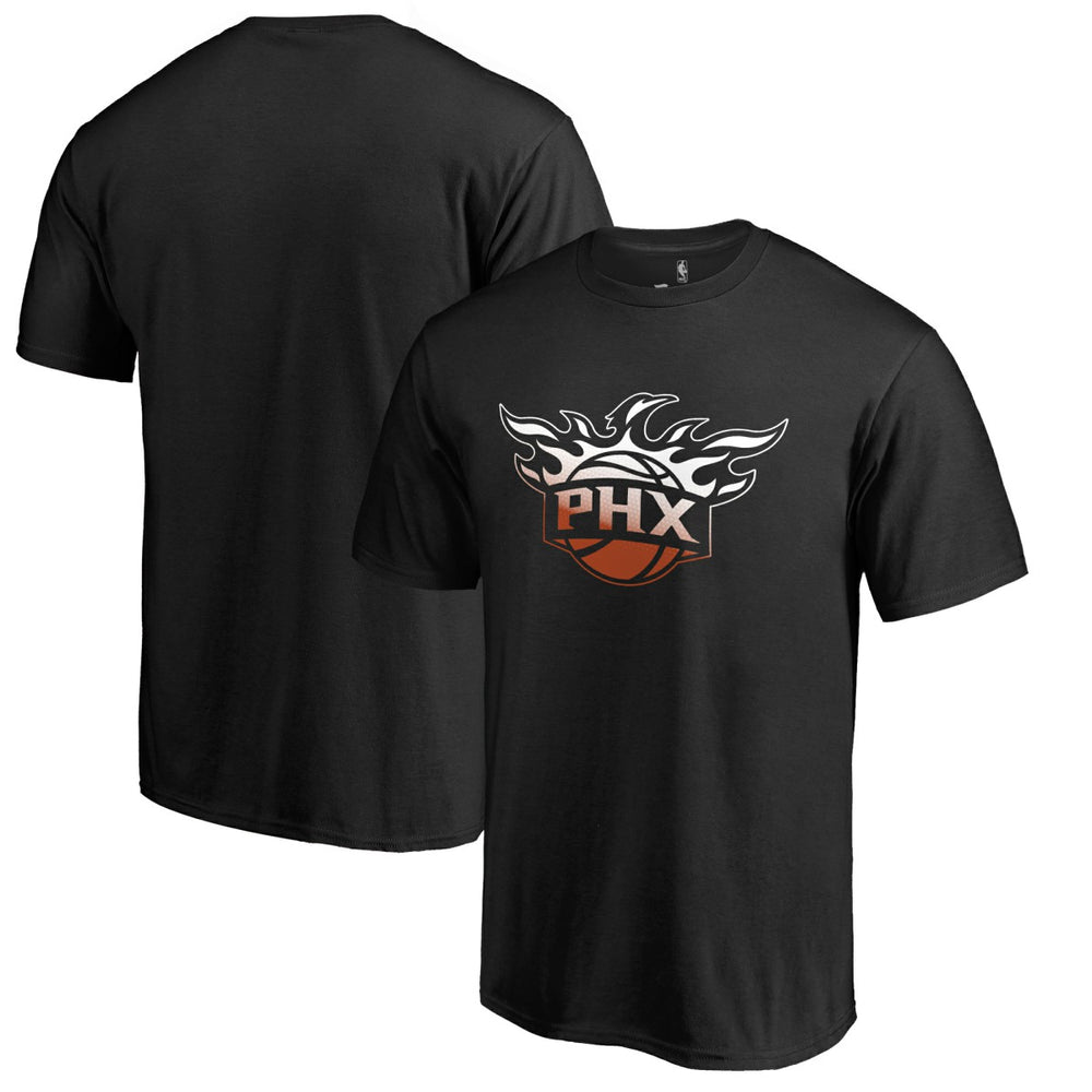 NBA - Phoenix Suns Gradient Logo T-Shirt - Black