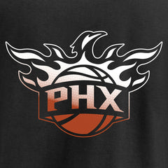 NBA - Phoenix Suns Gradient Logo T-Shirt - Black