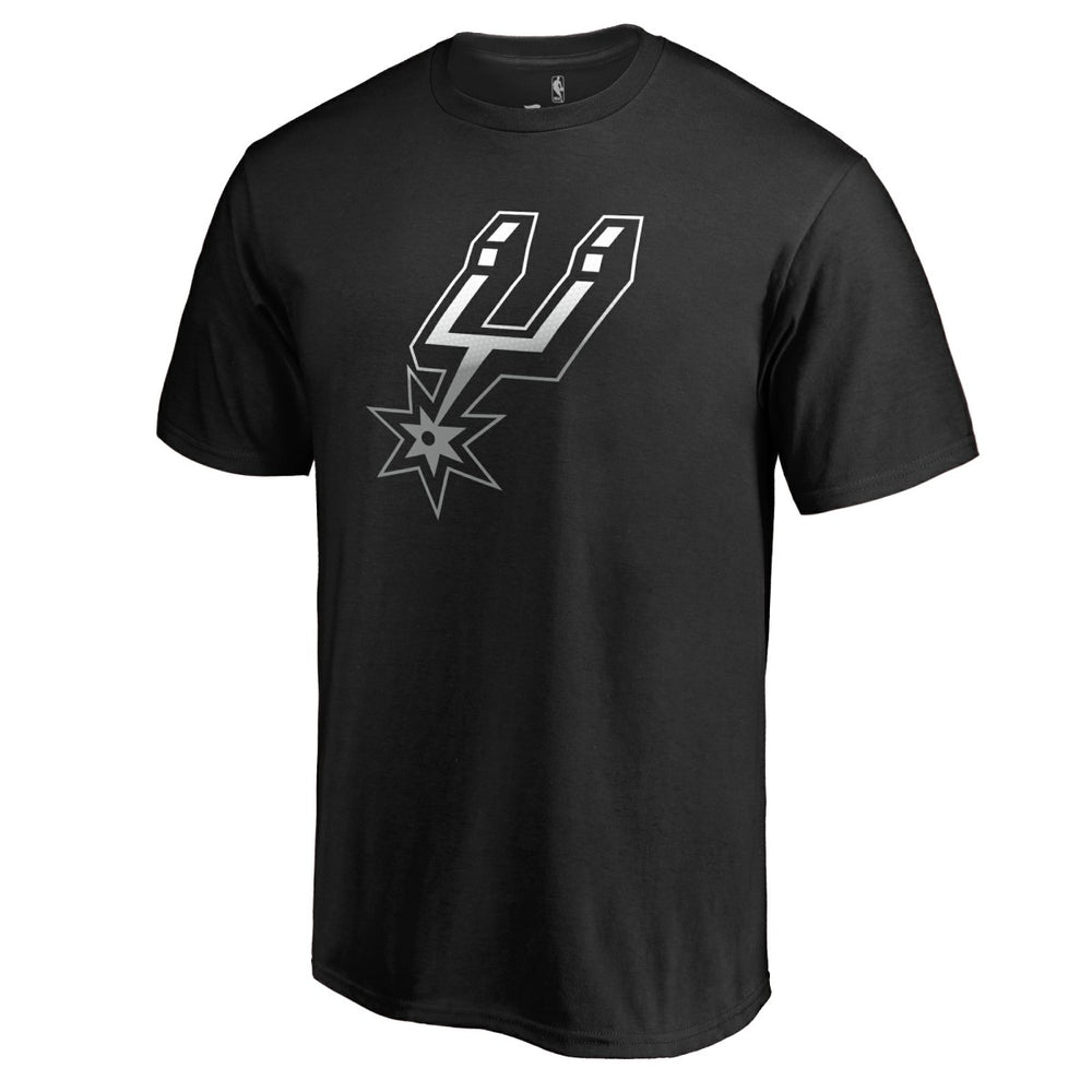 NBA - San Antonio Spurs Gradient Logo T-Shirt - Black