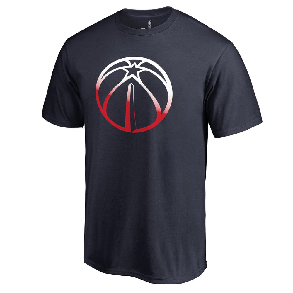 NBA - Washington Wizards Gradient Logo T-Shirt - Navy