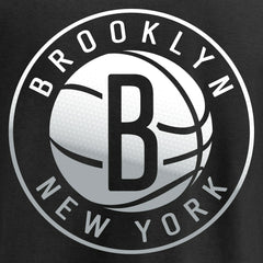 NBA - Brooklyn Nets Gradient Logo Pullover Hoodie - Black