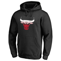 NBA - Chicago Bulls Gradient Logo Pullover Hoodie - Black