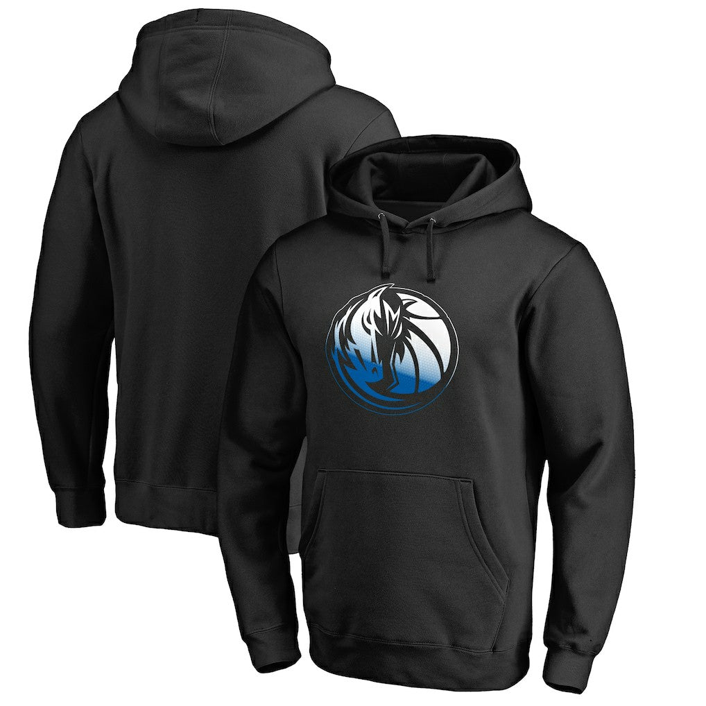 NBA - Dallas Mavericks Gradient Logo Pullover Hoodie - Black