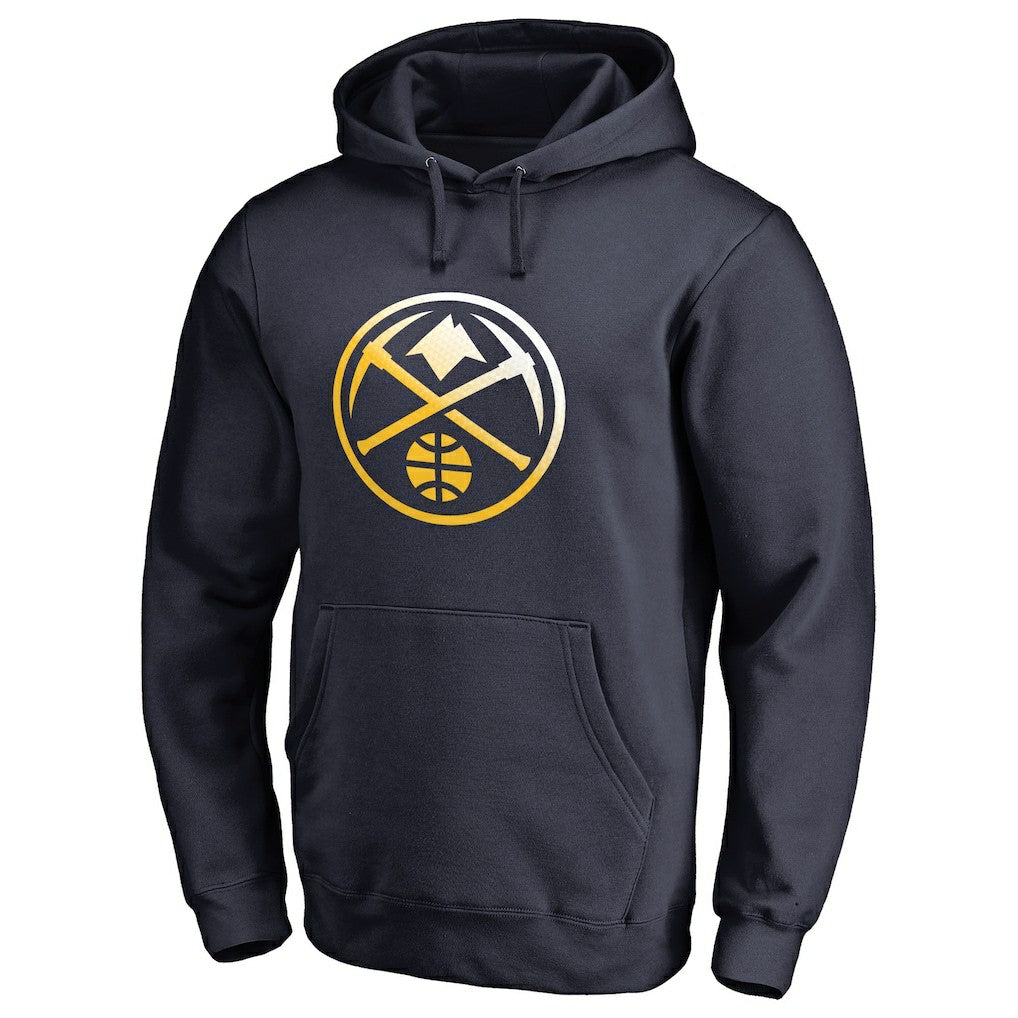 NBA - Denver Nuggets Gradient Logo Pullover Hoodie - Navy