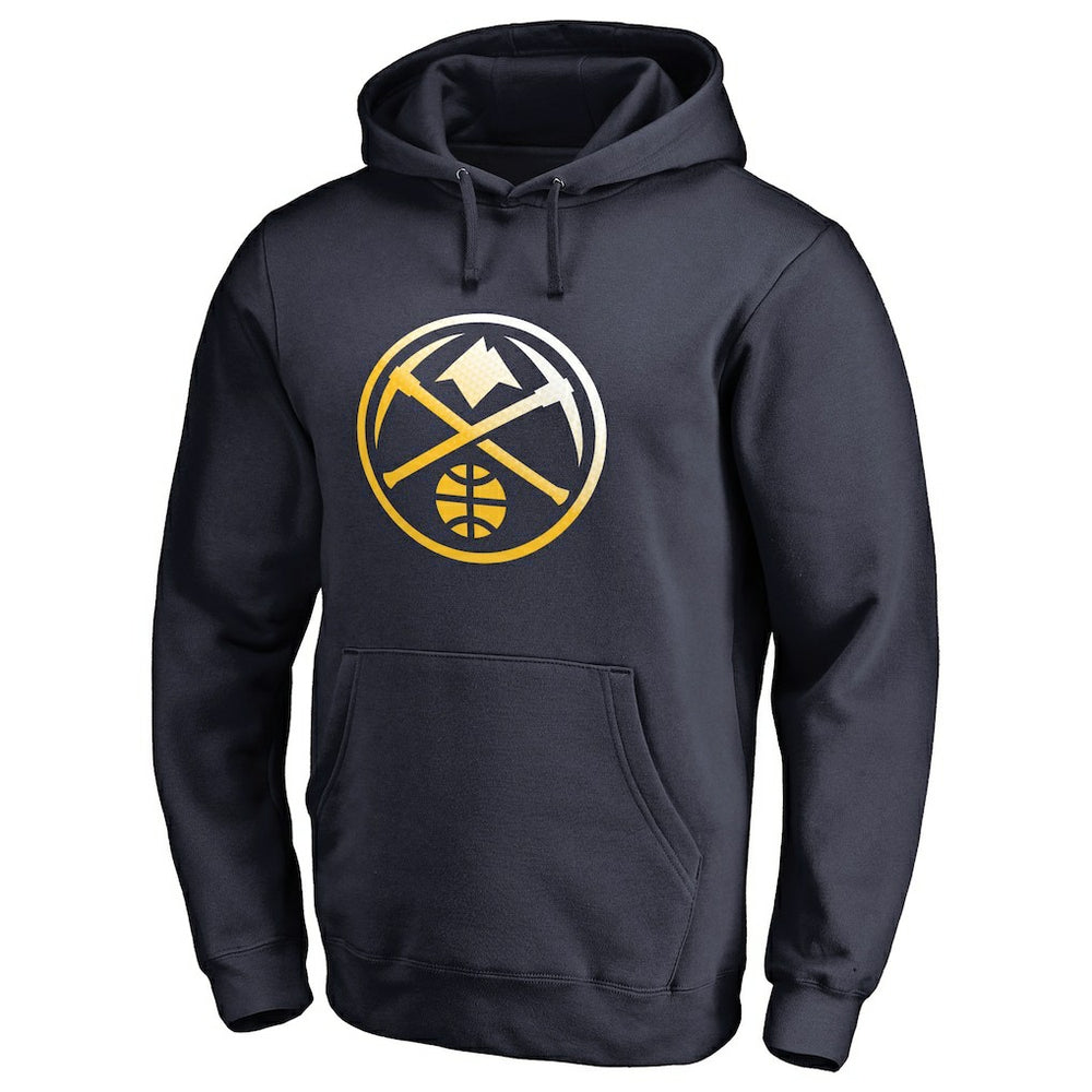 NBA - Denver Nuggets Gradient Logo Pullover Hoodie - Navy