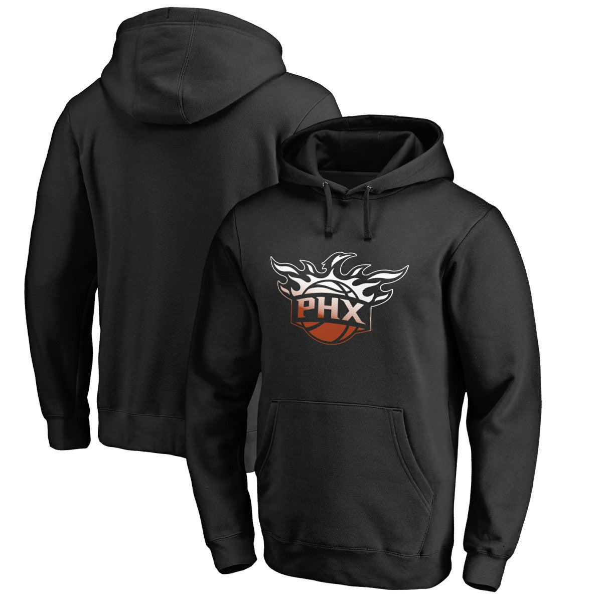 NBA - Phoenix Suns Gradient Logo Pullover Hoodie - Black