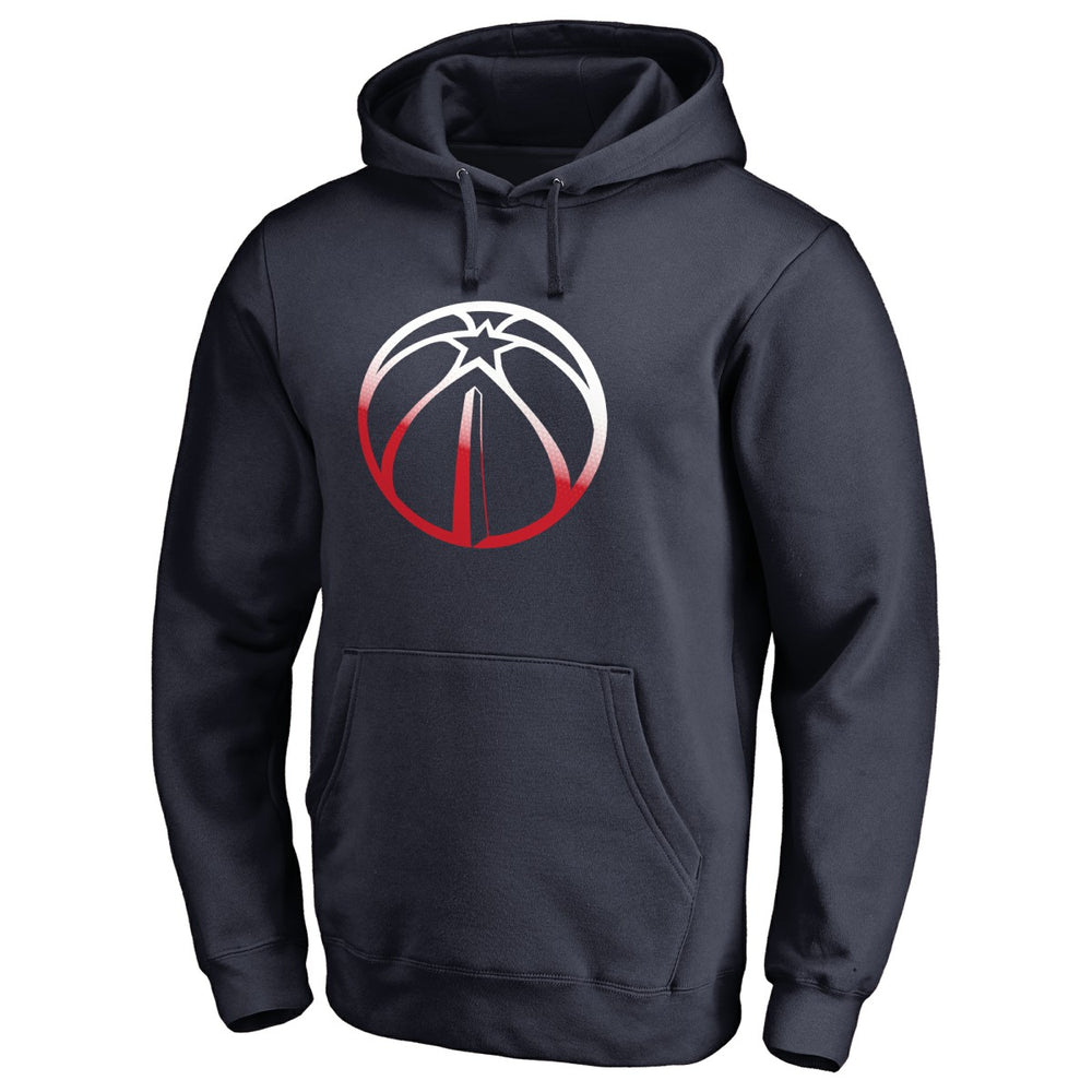 NBA - Washington Wizards Gradient Logo Pullover Hoodie - Navy