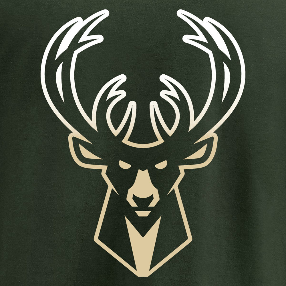 NBA - Milwaukee Bucks Gradient Logo Long Sleeve T-Shirt - Green